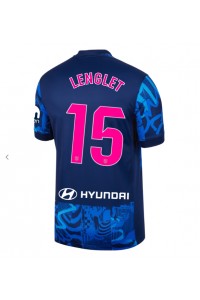 Atletico Madrid Clement Lenglet #15 Fotballdrakt Tredje Klær 2024-25 Korte ermer